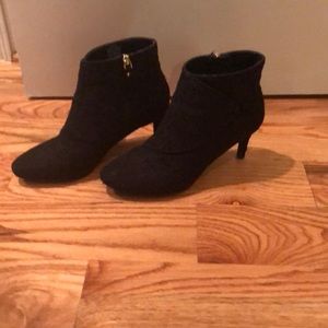 Black ankle boots